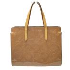 ショッピングヴェルニ ルイヴィトン Louis Vuitton ヴェルニ カタリーナBB M90015 バッグ ハンドバッグ トートバッグ レディース 中古