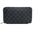 ルイヴィトン Louis Vuitton ダミエ グラフィット ジッピーXL N41503 長財布 メンズ 中古
