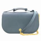 トリーバーチ エマーソン ブラック レザー バッグ ショルダーバッグ レディース 中古