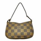 ショッピングダミエ ルイヴィトン Louis Vuitton ダミエアズール ミニポシェットアクセソワール N58010 バッグ ハンドバッグ レディース 中古