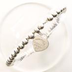 ショッピングタグ ブレスレット ティファニー リターントゥ ハートタグ シルバー 総重量約6.6g 約17.5cm