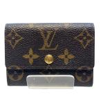 ルイヴィトン Louis Vuitton モノグラム ポルトモネ プラ M61930 コインケース ユニセックス 財布 中古