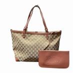 グッチ GUCCI GGキャンバス 247209 ポーチ付き バッグ トートバッグ レディース 中古