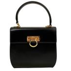 フェラガモ ガンチーニ AK4192 バッグ ハンドバッグ レディース 中古