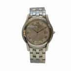 グッチ GUCCI 5500M クォーツ シルバー文字盤 デイト 時計 腕時計 メンズ 中古