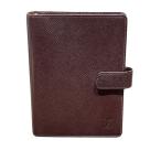  Louis Vuitton Louis Vuitton Taiga Agenda MM R20413 6 дыра тип бренд мелкие вещи обложка для записной книжки унисекс б/у 
