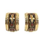  Hermes Hermese мой yu 7 сокровищ . бренд мелкие вещи серьги женский б/у 