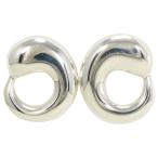  Tiffany TIFFANY&amp;Co. Eternal Circle серьги 14KWG серебряный полная масса примерно 2.5g ювелирные изделия 