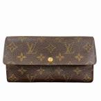 ルイヴィトン Louis Vuitton モノグラム ポシェット ポルトモネ クレディ M61725 長財布 ユニセックス 中古