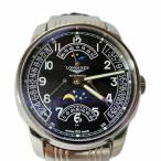 LONGINES ロンジン/サンティミエ レトログラード ムーンフェイズ/L2.764.4.53.6/402*****/時計/Aランク/52【中古】