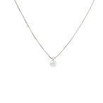 Pt900/850 diamond колье 1.038ct/ колье /A разряд /59[ б/у ]