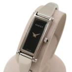<br>GUCCI グッチ/腕時計 レディース/バングルウォッチ/ブラック文字盤/クォーツ/1500L/050****/Bランク/69【中古】