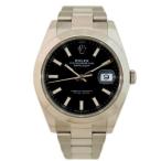 ROLEX ロレックス/デイトジャスト41・ブラック/ランダム番/126300/R62*****/ROLEX/Aランク/71【中古】