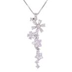 PT900/850 diamond колье 2.00ct/A разряд /59[ б/у ]