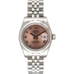 ROLEX ロレックス/レディ・デイトジャスト・ピンク/SS×WG/D番/179174/D86****/SAランク/75【中古】
