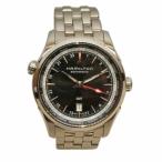 HAMILTON Hamilton / Jazzmaster GMT/SS/ автомат обратная сторона ske/H326950/H32695/640***/A разряд /92[ б/у ]