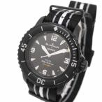 BLANCPAIN×swatch/スクーバ・フィフティファゾムス/オーシャンオブストーム/自動巻き/SO35B400/SAランク/69【中古】