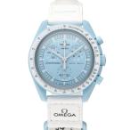 OMEGA×swatch オメガ×スウォッチ/ムーンスウォッチ/MISSION TO URANUS/クオーツ/SO33L100/Aランク/20【中古】