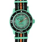 BLANCPAIN×swatch ブランパン/フィフティファゾムス・インディアンオーシャン/自動巻/SO35I100/SAランク/84【中古】