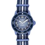 BLANCPAIN×swatch ブランパン×スウォッチ/フィフティファゾムス・アトランティックオーシャン/SO35A100/SAランク/84【中古】