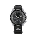 OMEGA×swatch オメガ×スウォッチ/ムーンスウォッチ/MISSION TO THE MOON/SO33M100/Aランク/94【中古】