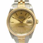 ROLEX ロレックス/デイトジャスト・シャンパン/SS×YG/P番/16233/P53***********/Aランク/04【中古】