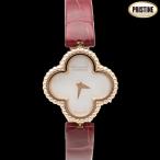Van Cleef &amp; Arpels /スウィートアルハンブラウォッチ・ホワイトシェル×RG/クオーツ/VCARO8SF00/SAランク/24【中古】