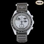 OMEGA×swatch オメガ×スウォッチ/ムーンスウォッチ/MISSION TO EARTHPHASE/SO33M700/SAランク/78【中古】