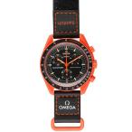 OMEGA×swatch オメガ×スウォッチ/ムーンスウォッチ/MISSION ON EARTH LAVA/SO33O100/Aランク/78【中古】