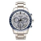 SEIKO Seiko / Astro n* белый /SS/GPS радиоволны солнечный /SBXC013/950***/AB разряд /01[ б/у ]