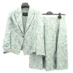 GIORGIO ARMANIjoru geo Armani / цветок Jaguar do/ tailored jacket /0SHGG0D8 T01EN/AB разряд /18[ б/у ]