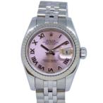 ROLEX ロレックス/デイトジャスト ピンクローマン レディース/179174/X12*****/ROLEX/Aランク/64【中古】