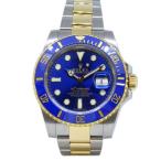 ROLEX ロレックス/サブマリーナデイト/コンビ/青文字盤/116613LB/F86*****/ABランク/64【中古】