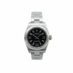 ROLEX ロレックス/オイスターパーペチュアルSS/BK PKバーアラビア /176200/706*****/Aランク/67【中古】