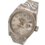 <br>ROLEX ロレックス/デイトジャスト/新10Pダイヤ/T番/自動巻キ/69174G/T29****/SAランク/69【中古】