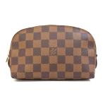 LOUIS VUITTON Louis * Vuitton / небольшая сумочка cosme tikPM/ Damier /eben/N47516/CA4***/AB разряд /71[ б/у ]