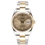 ROLEX ロレックス/デイトジャスト36/ゴールデンフルーテッド/126203/Y5E*****/Aランク/75【中古】