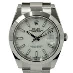 ROLEX ロレックス/DATE JUST/白文字盤/126300/461*****/ROLEX/Aランク/77【中古】