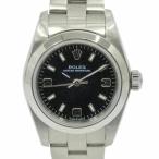 ROLEX ロレックス/オイスターパーペチュアル/黒文字盤/76080/Y62****/Aランク/77【中古】