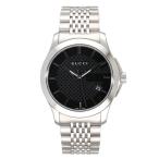 GUCCI グッチ/Gタイムレス/黒文字盤/クォーツ/126.4/166*****/Aランク/78【中古】