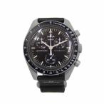 OMEGA×swatch オメガ/スウォッチ/Mission＿to＿the＿moon/クォーツ/SO33M100/ABランク/82【中古】