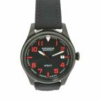 KATHARINE.H キャサリンハムネット/メンズクォーツ/ミリタリーブラックレッド/KH23D7-39/H88**/Bランク/88【中古】