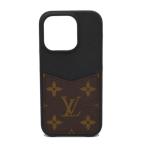 LOUIS VUITTON Louis * Vuitton /iPhone* бампер 15PRO/ монограмма /M82887/SN4***/AB разряд /89[ б/у ]