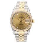 ROLEX ロレックス/DATE JUST 10P ダイヤ/16233G/S47****/ABランク/91【中古】