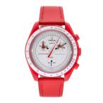 SWATCH スウォッチ/OMEGA×SWATCH ムーンウォッチ/ミッショントゥマーズ/S033R100/ABランク/91【中古】