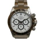 ROLEX ロレックス/コスモグラフデイトナ白文字盤SS/逆6/N番/エルプリメロ搭載/シングルバックル/16520/Aランク/92【中古】