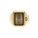 FOSSIL Fossil / кольцо часы /ES5343/112***/AB разряд /93[ б/у ]