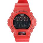 G-SHOCK カシオ/バーニングレッド/ソーラー腕時計/三つ目/GW-6900RD/202*****/Aランク/37【中古】