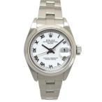 ROLEX ロレックス/オイスターパーペチュアルデイト/ホワイトローマン文字盤/自動巻き/レディース/79160/Aランク/04【中古】