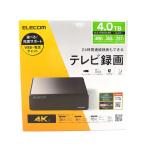 ELECOM Elecom /4.0TB установленный снаружи HDD/ELD-HTV040UBK/144F01540617W1/S разряд /04[ б/у ]